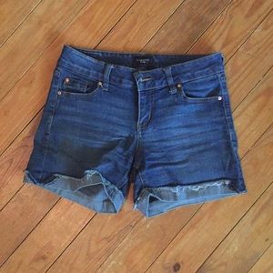 Blue jean shorts